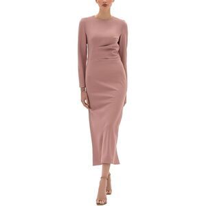 Bgl Womens  Midi Dress, White